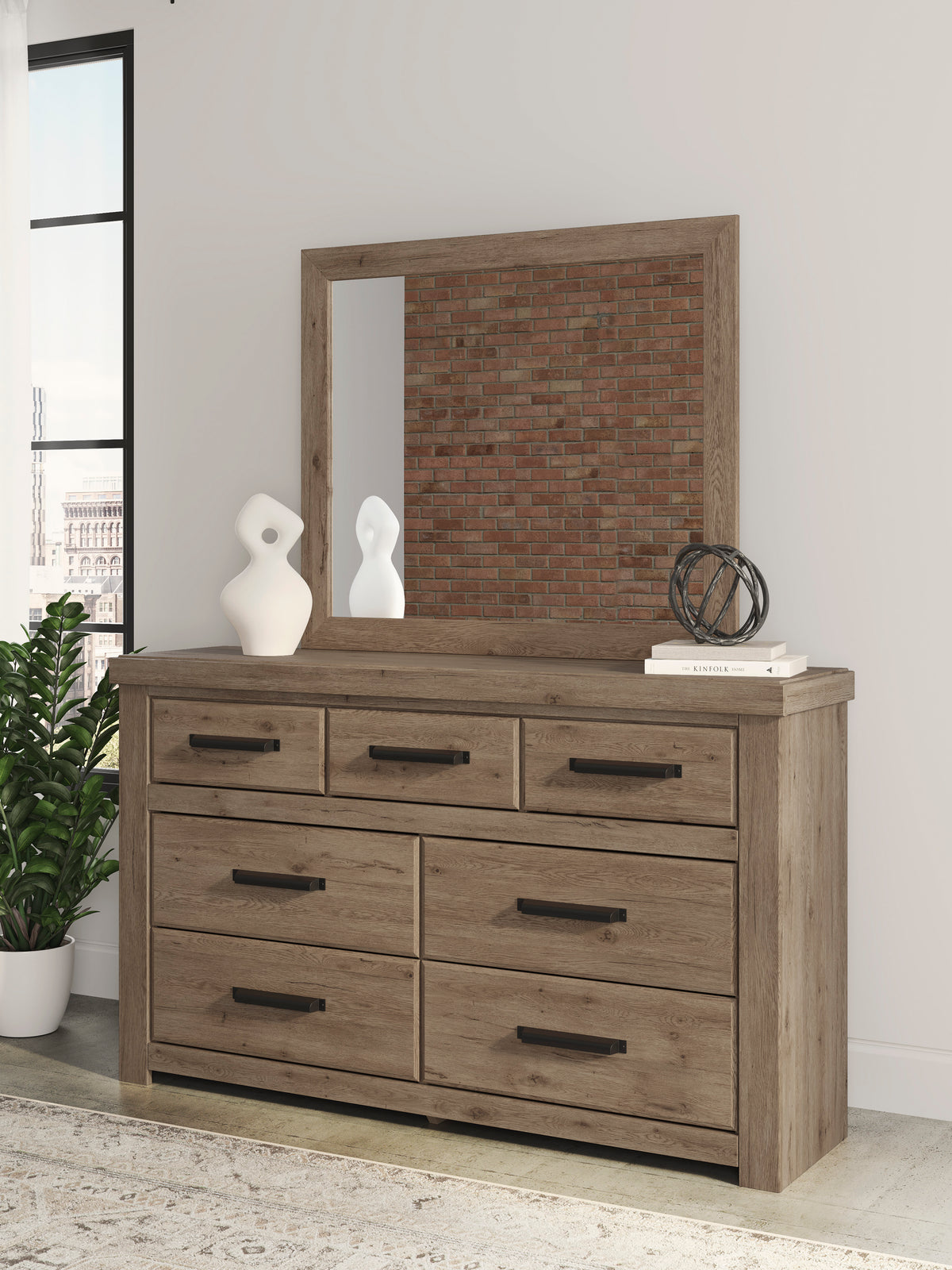 Ashley Garistyn Dresser and Mirror