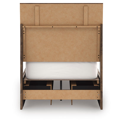 Zadilyn Panel Bed with Double Side Storage