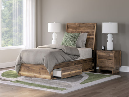 Zadilyn Panel Bed with Double Side Storage
