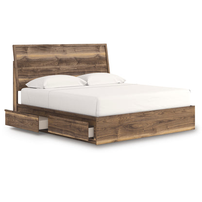 Zadilyn Panel Bed with Double Side Storage King