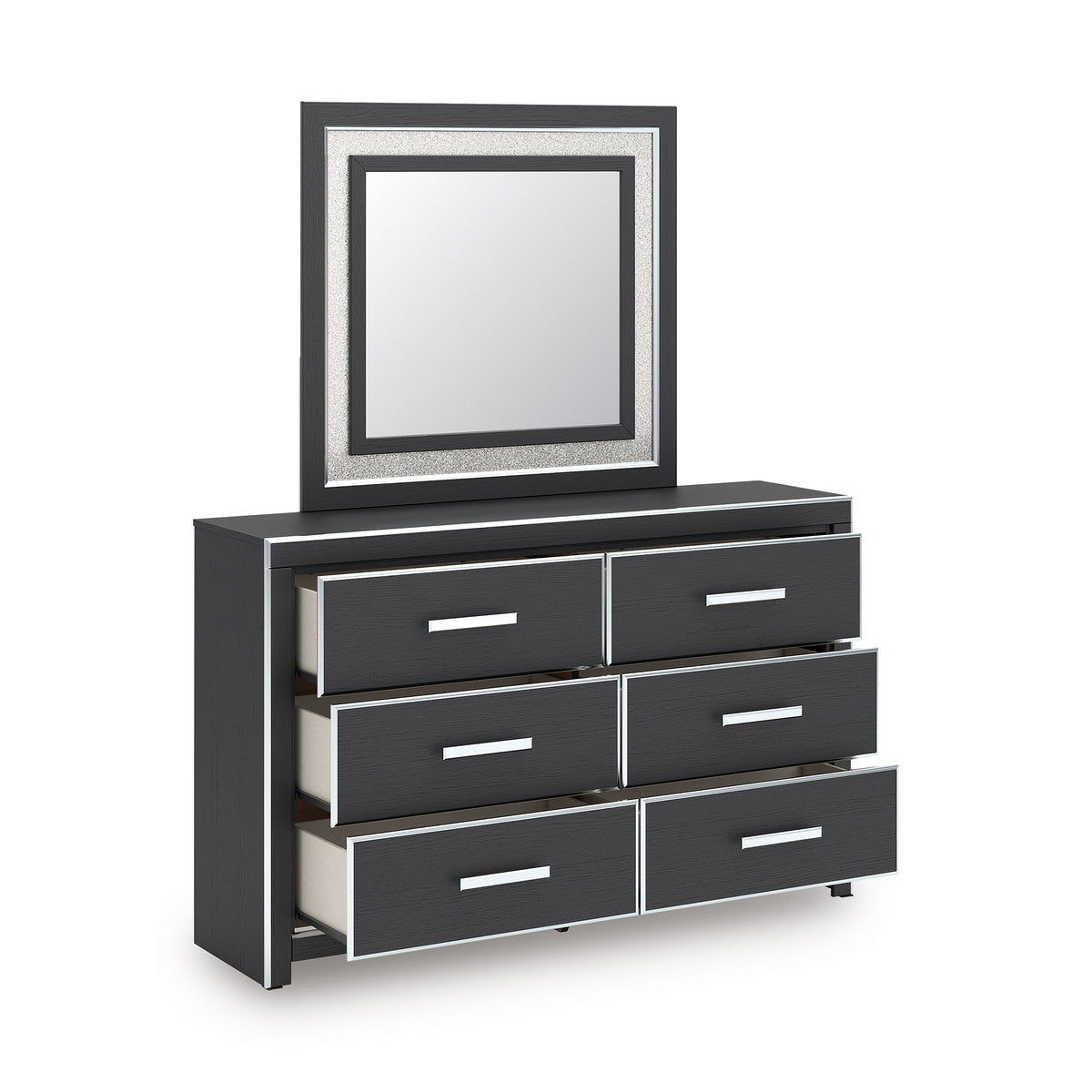 Birmonton Dresser and Mirror