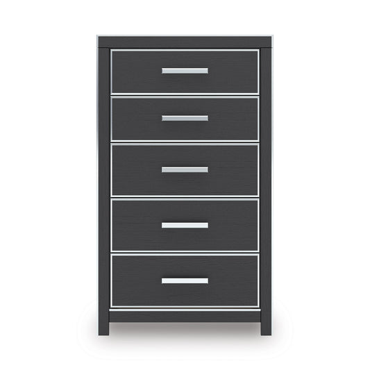 Birmonton Chest of Drawers Black