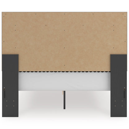 Birmonton Upholstered Panel Storage Bed