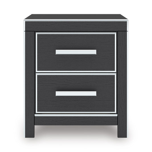 Birmonton Nightstand Black