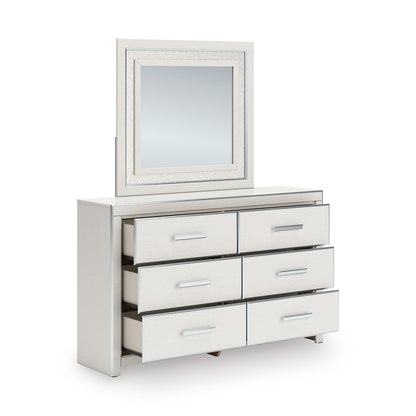 Birmonton Dresser and Mirror