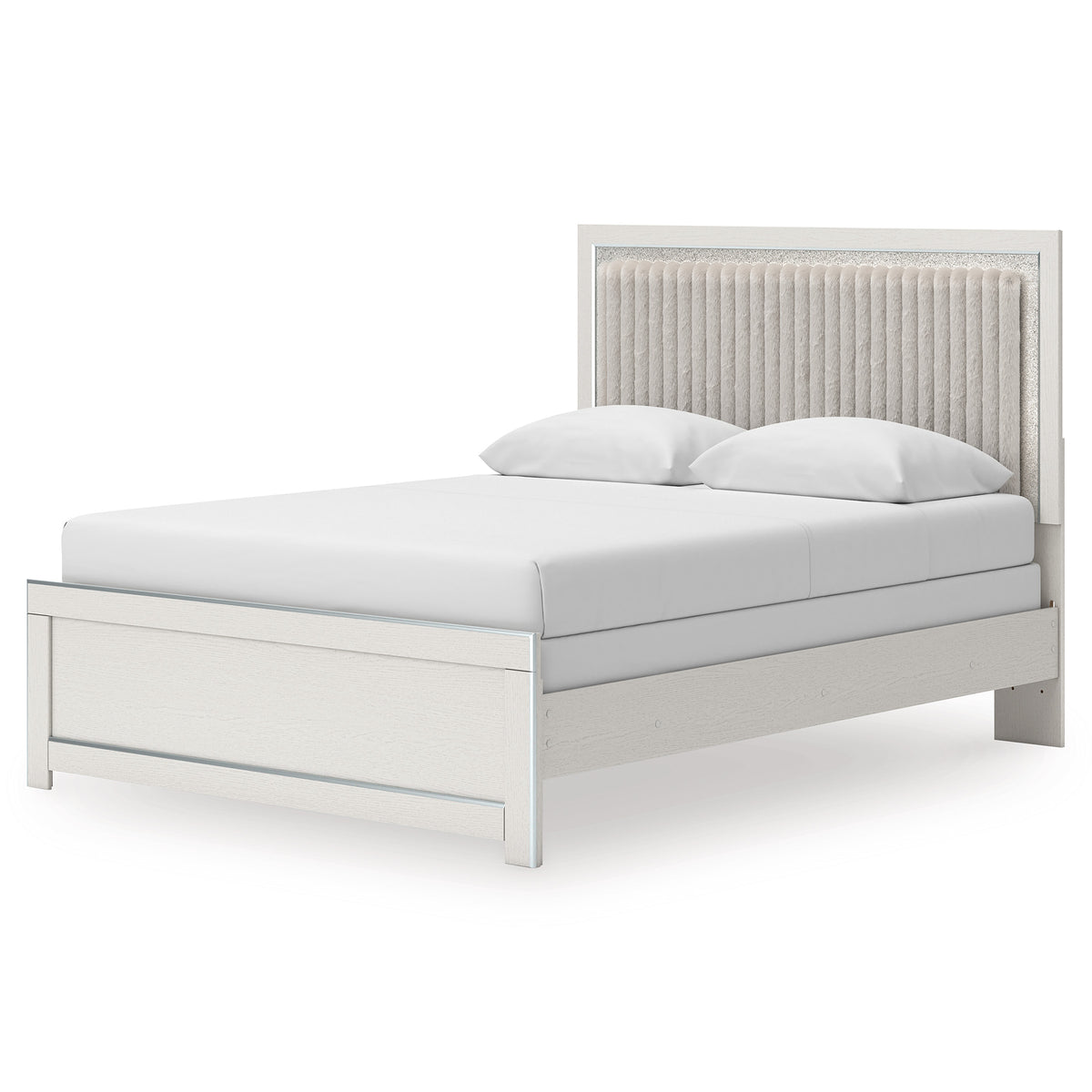 Birmonton Upholstered Panel Platform Bed