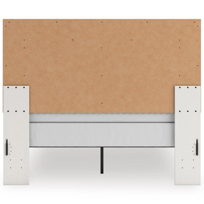 Birmonton Upholstered Panel Platform Bed