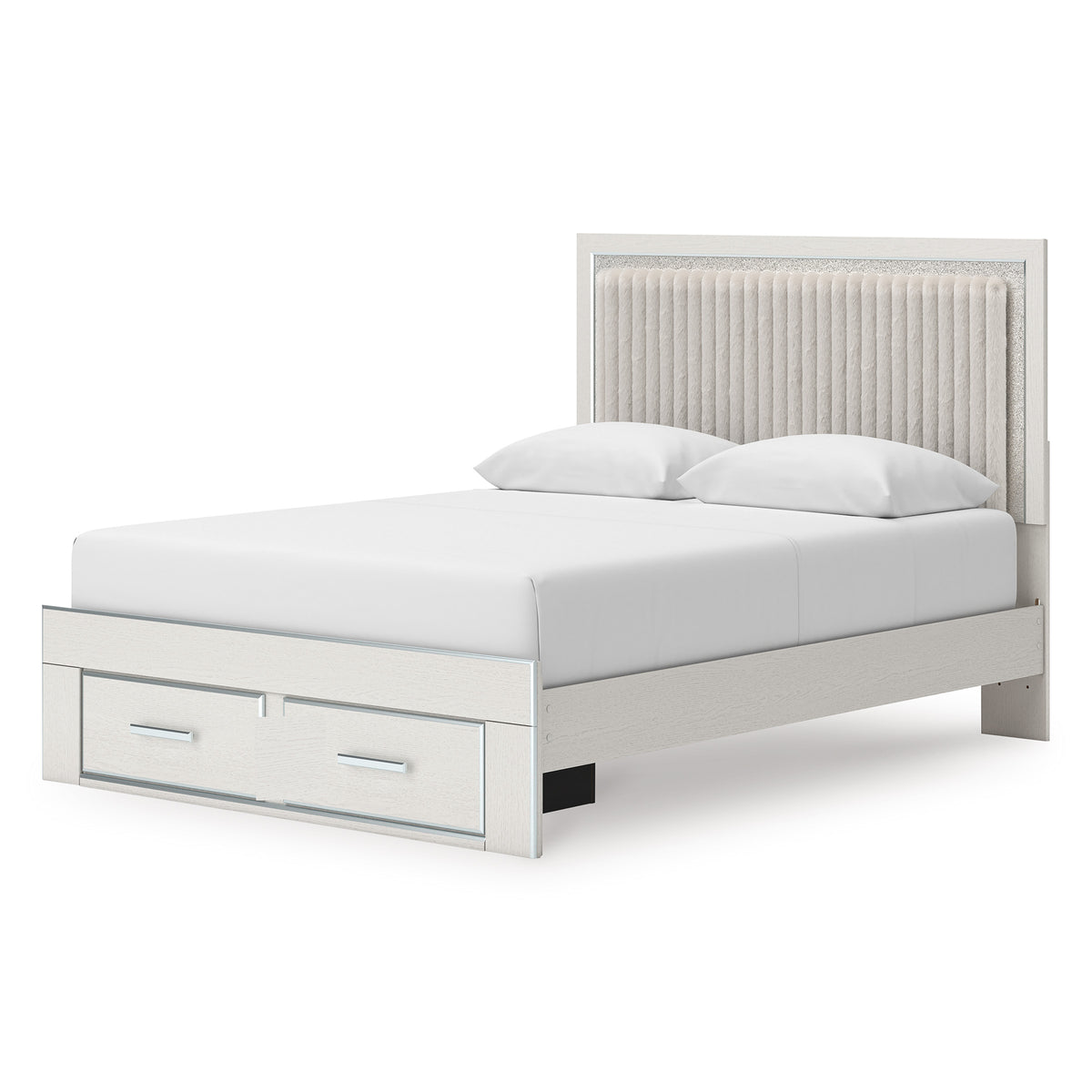 Birmonton Upholstered Panel Storage Bed