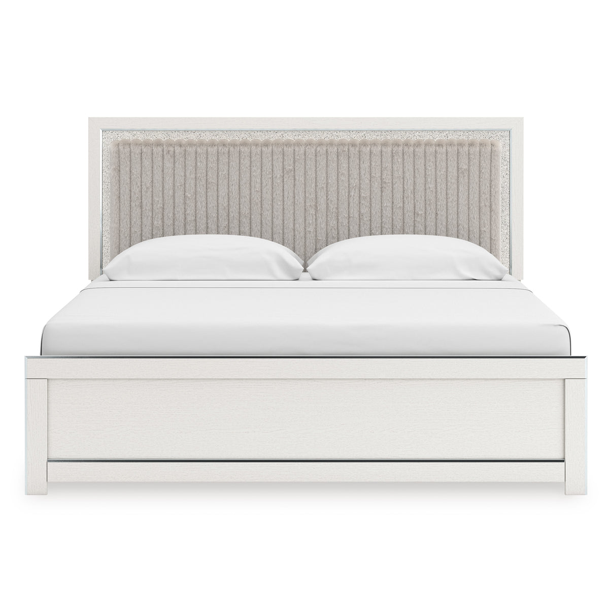 Birmonton Upholstered Panel Platform Bed