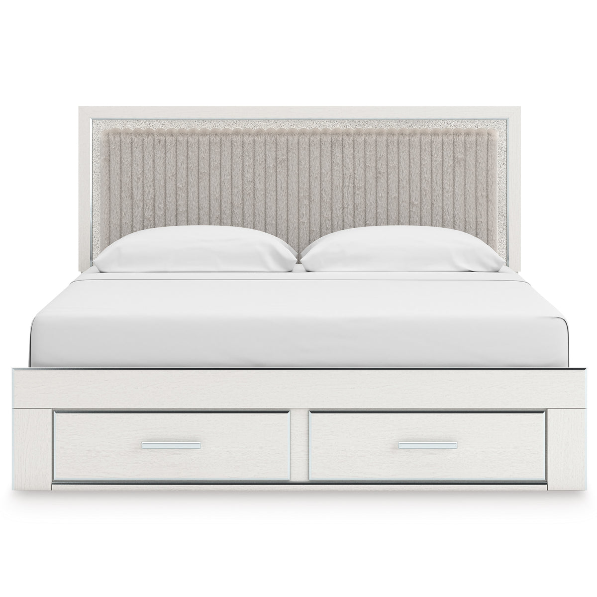 Birmonton Upholstered Panel Storage Bed