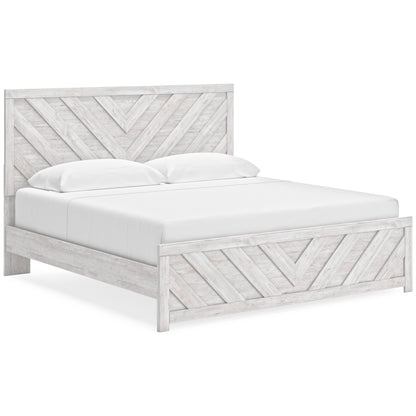 Cayboni Panel Bed King