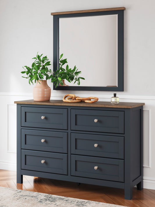 Landocken Dresser and Mirror - alternate view