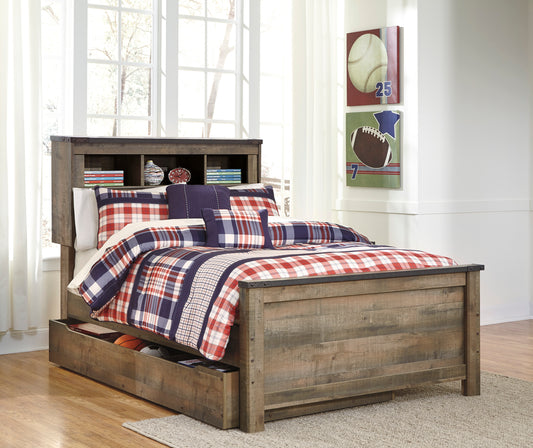 Trinell Full Bookcase Bed with Storage - alternate view
