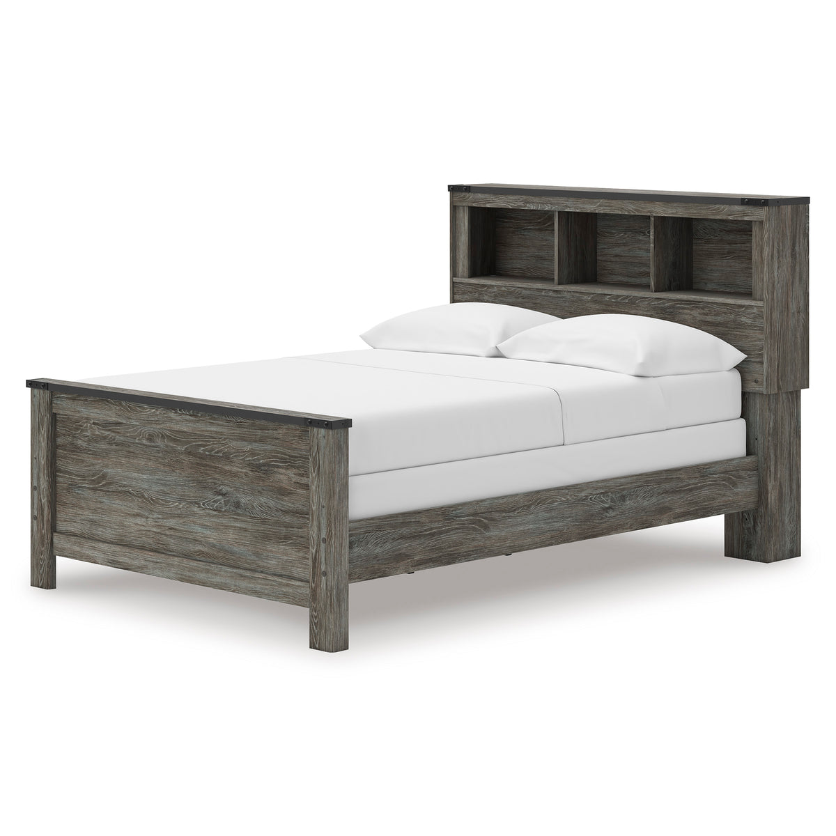 Frandern Bookcase Panel Bed
