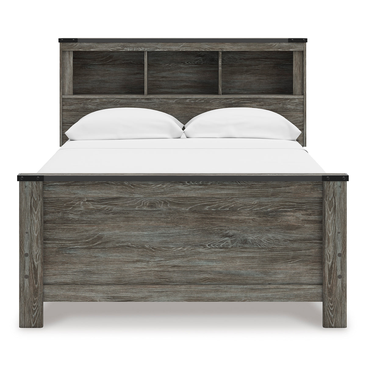 Frandern Bookcase Panel Bed