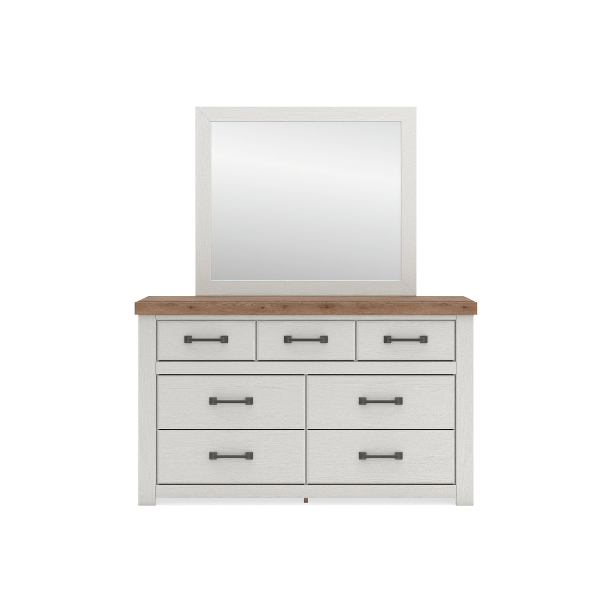 Ashley Savonport Dresser and Mirror