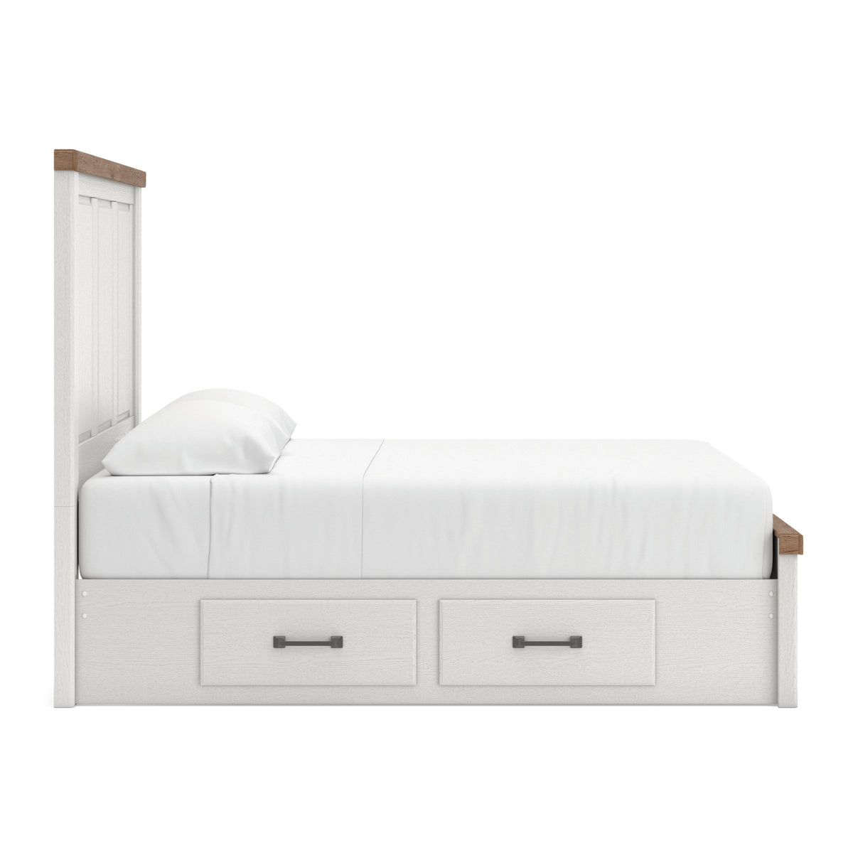 Ashley Savonport Panel Bed with Double Side Storage