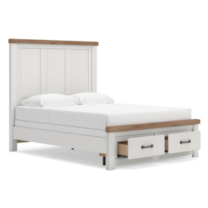 Ashley Savonport Panel Storage Bed Queen