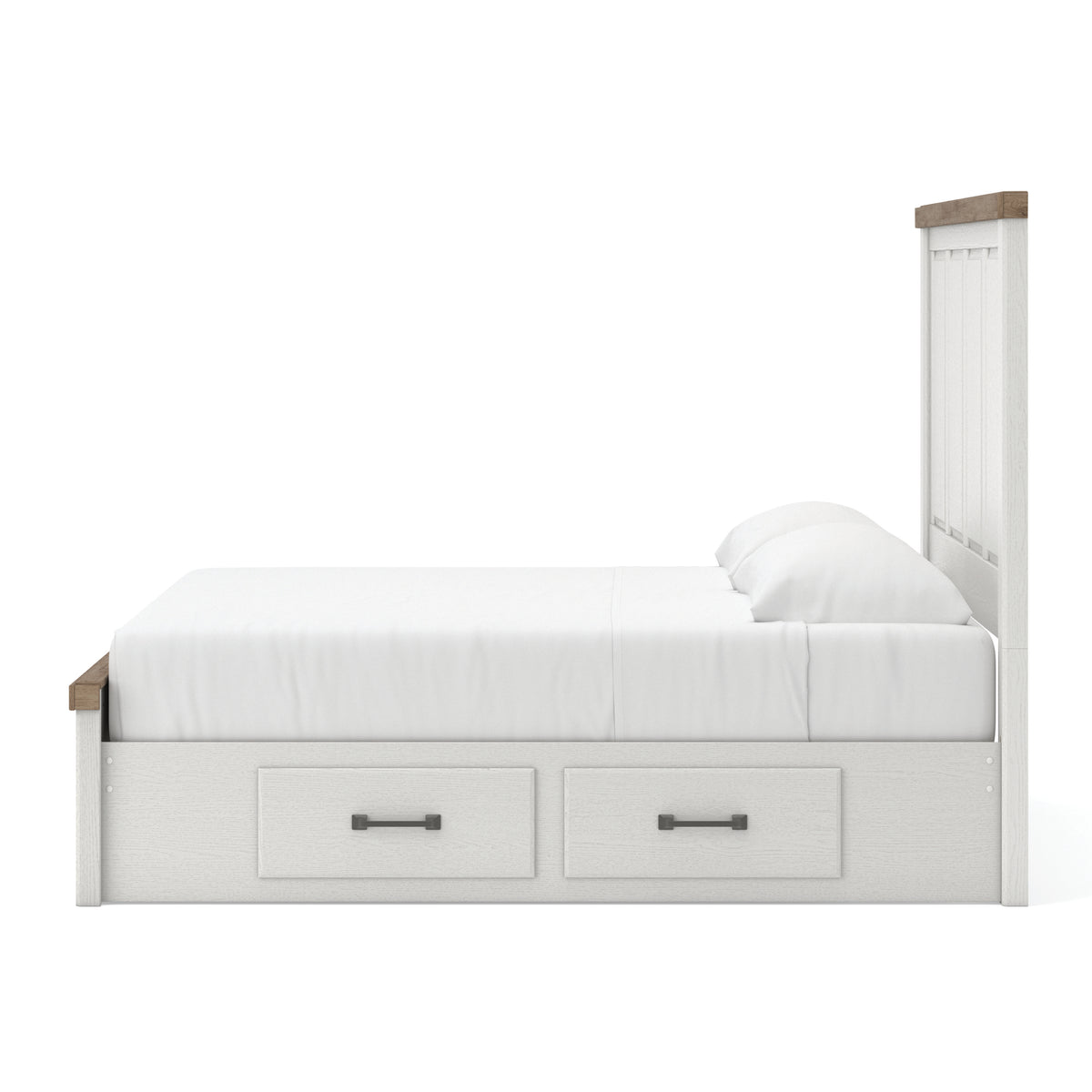 Ashley Savonport Panel Bed with Double Side Storage