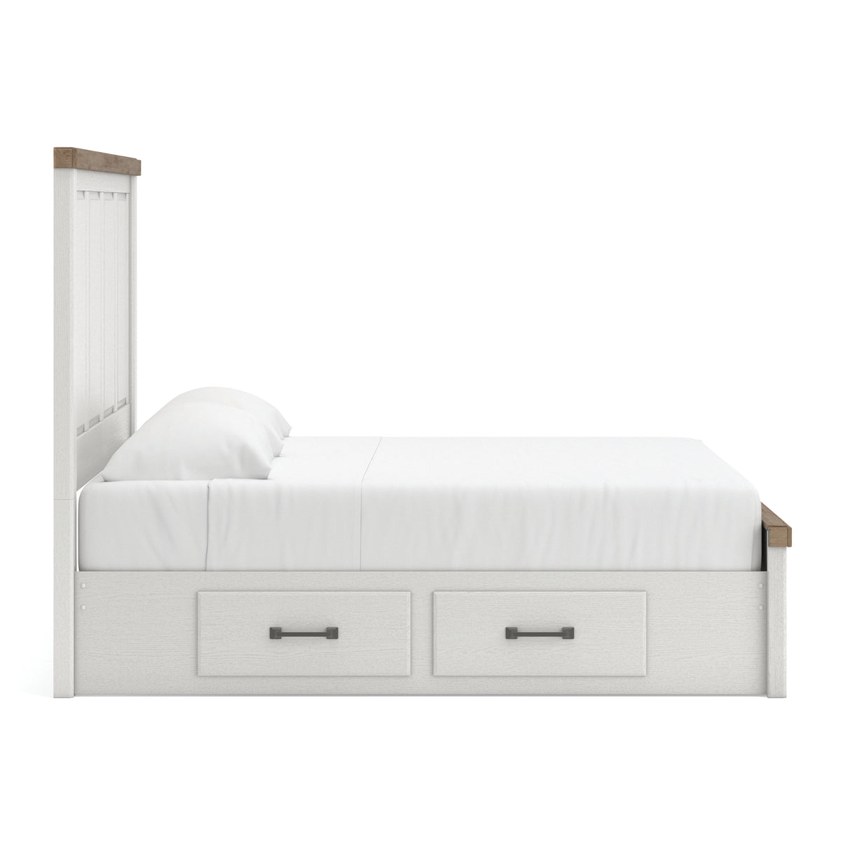 Ashley Savonport Panel Bed with Double Side Storage