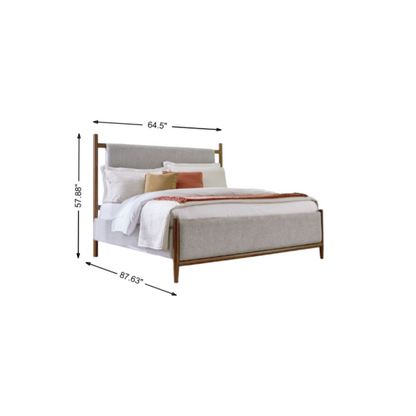 Lyncott Upholstered Panel Bed