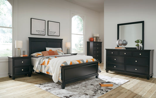 Lanolee 7 Drawer Dresser and Mirror - alternate view