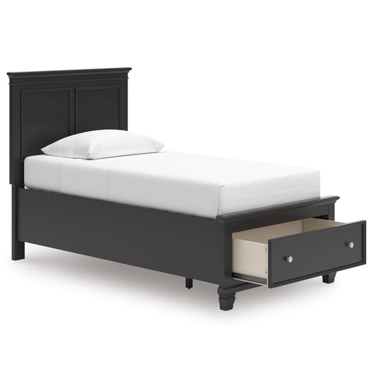 Ashley Lanolee Panel Storage Bed Twin