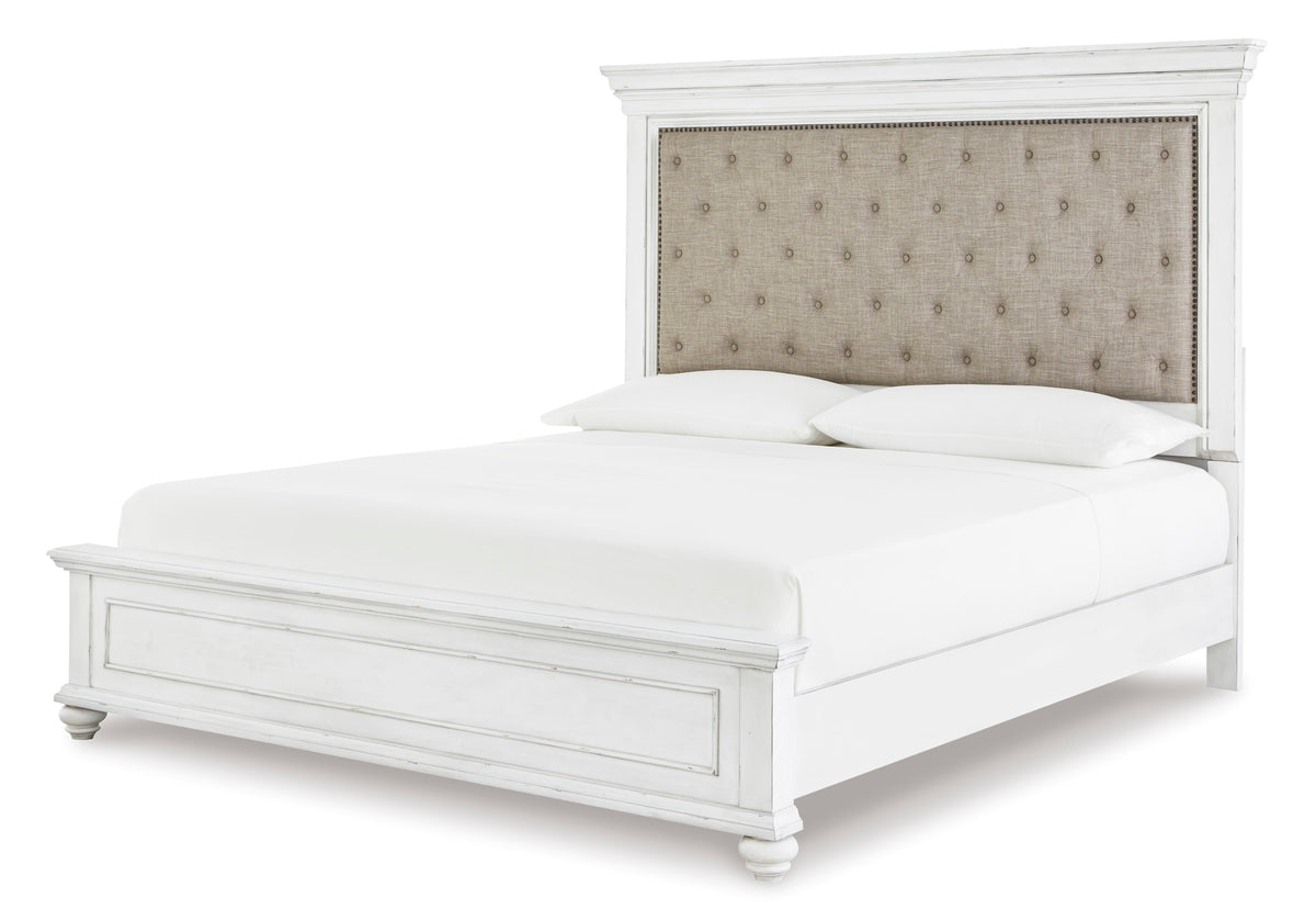 Kanwyn Upholstered Panel Bed King