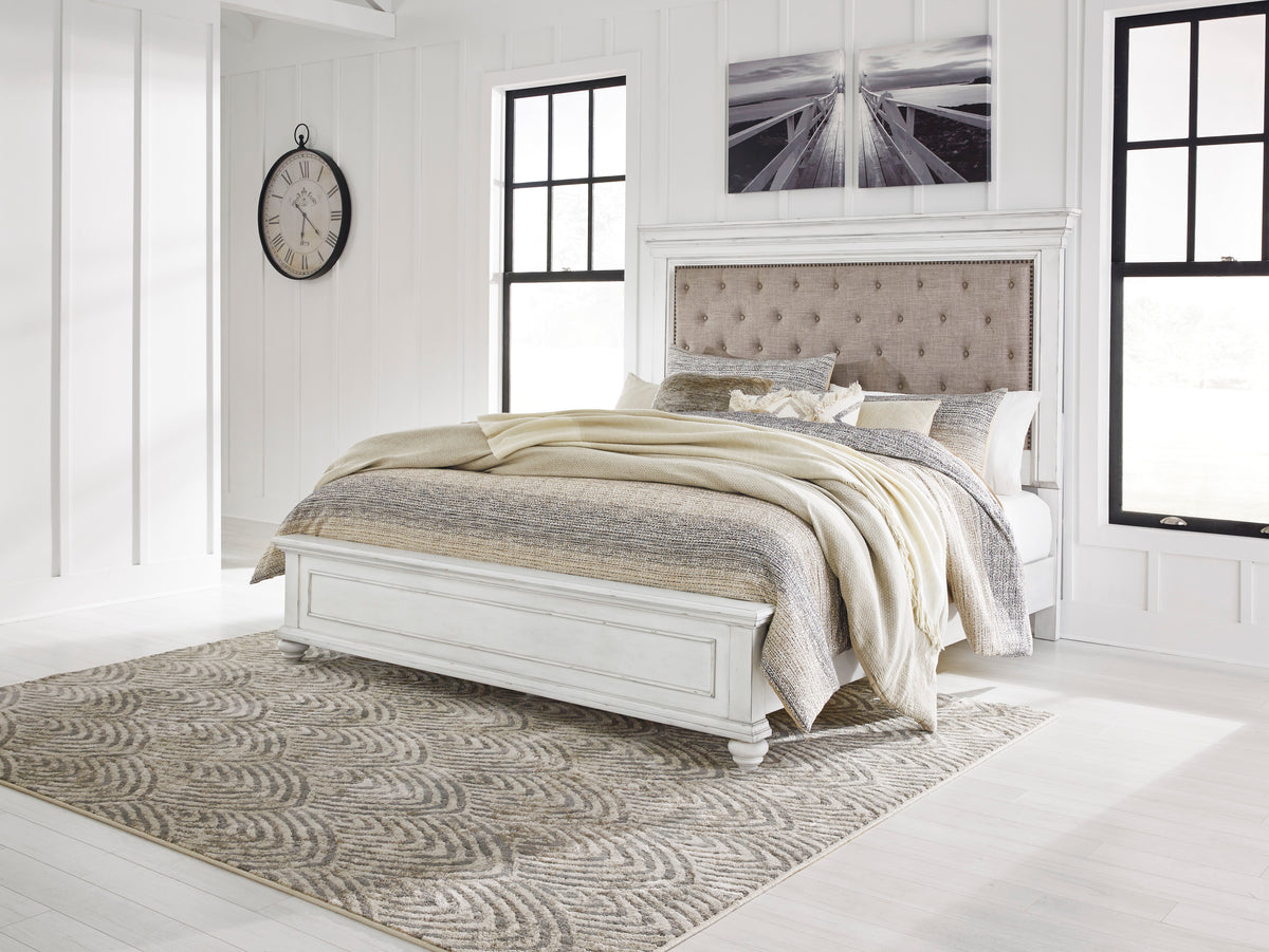 Kanwyn Upholstered Panel Bed