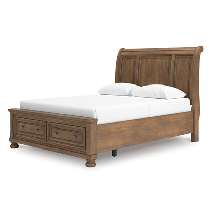 Vandenmore Storage Sleigh Bed