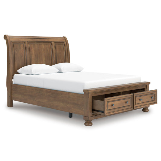 Vandenmore Storage Sleigh Bed Queen - alternate view