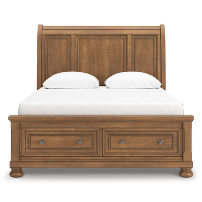 Vandenmore Storage Sleigh Bed
