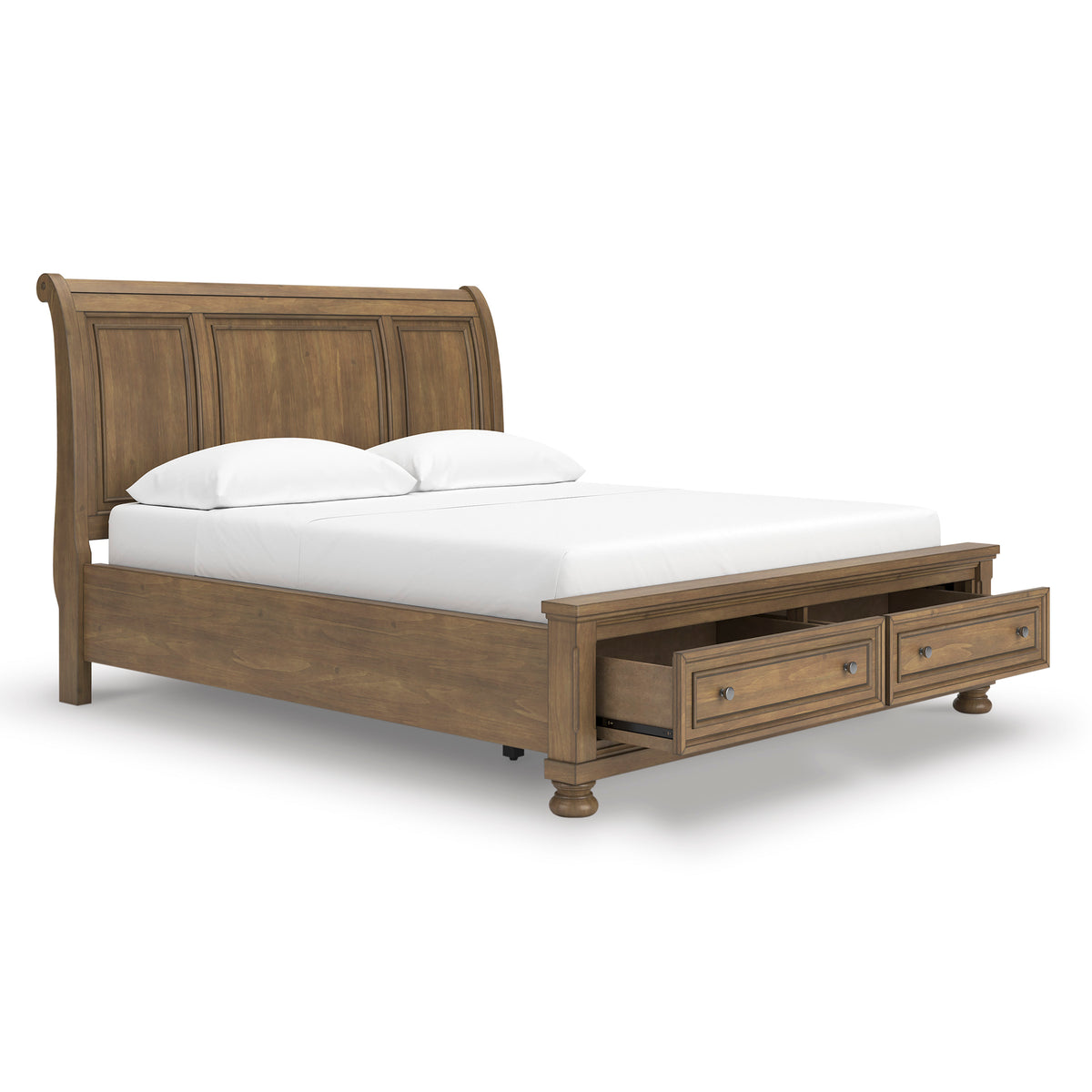 Vandenmore Storage Sleigh Bed California King