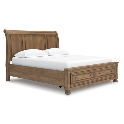 Vandenmore Storage Sleigh Bed