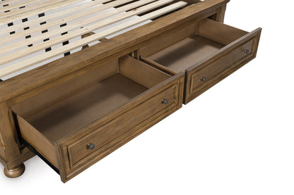 Vandenmore Storage Sleigh Bed