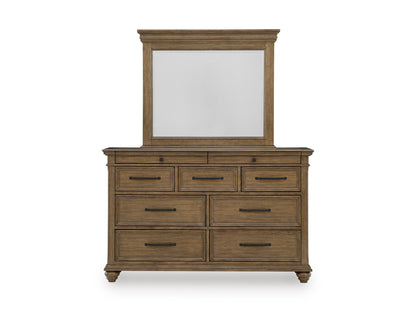 Ashley Waynely Dresser and Mirror