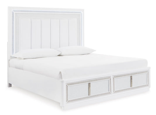 Chalanna Upholstered Storage Bed - alternate view