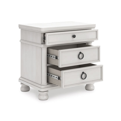 Chadworth Three Drawer Night Stand