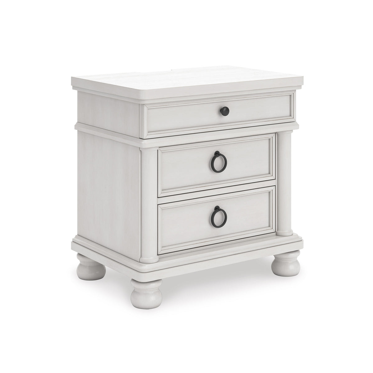 Chadworth Three Drawer Night Stand