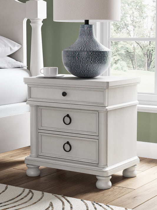Chadworth Three Drawer Night Stand - alternate view
