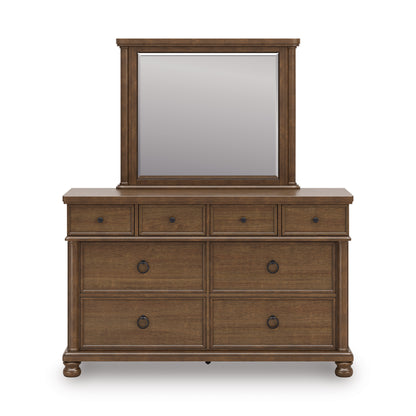 Chadworth Dresser and Mirror Brown