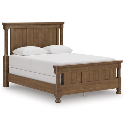 Chadworth Queen Poster Bed Brown