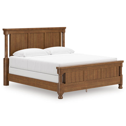 Chadworth California King Poster Bed Brown