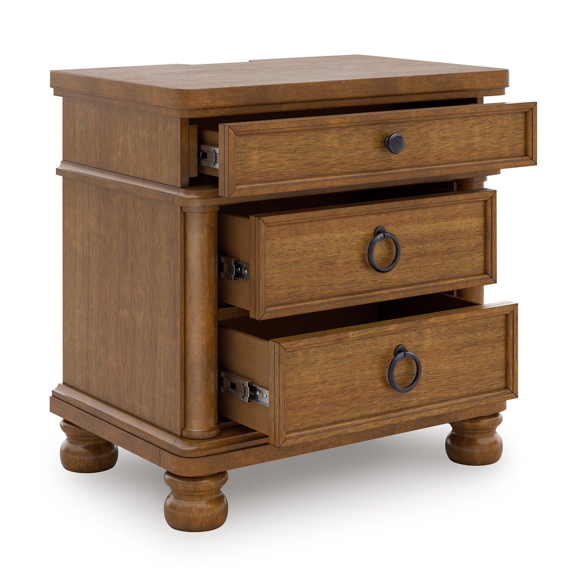 Chadworth Three Drawer Night Stand