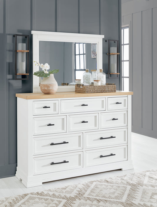 Ashbryn Dresser and Mirror - alternate view