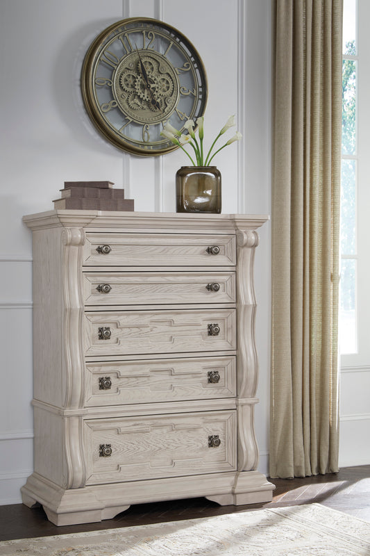 Ashley Andonhall Five Drawer Chest - alternate view