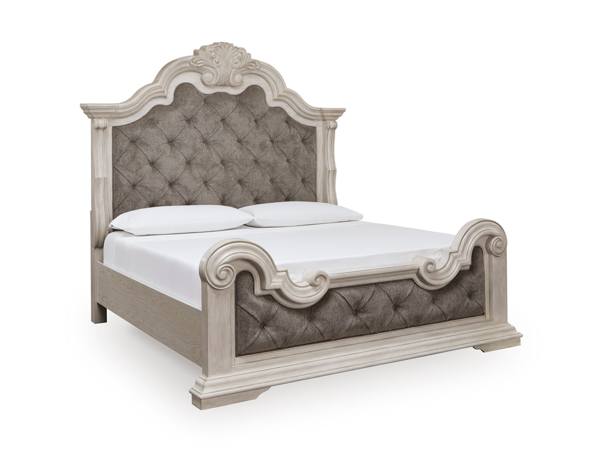 Andonhall Upholstered Panel Bed California King