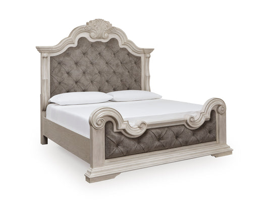 Andonhall Upholstered Panel Bed California King