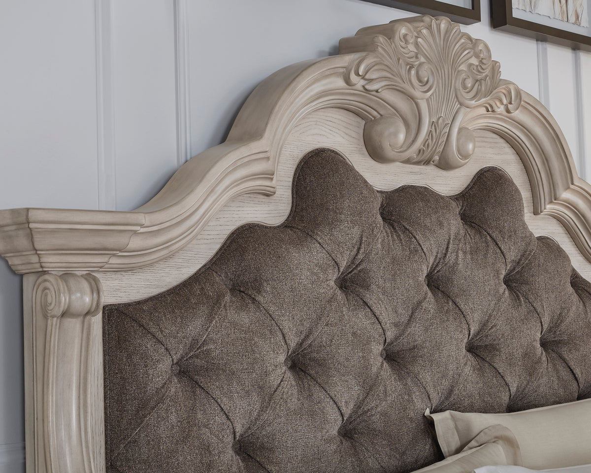 Ashley Andonhall Upholstered Panel Headboard