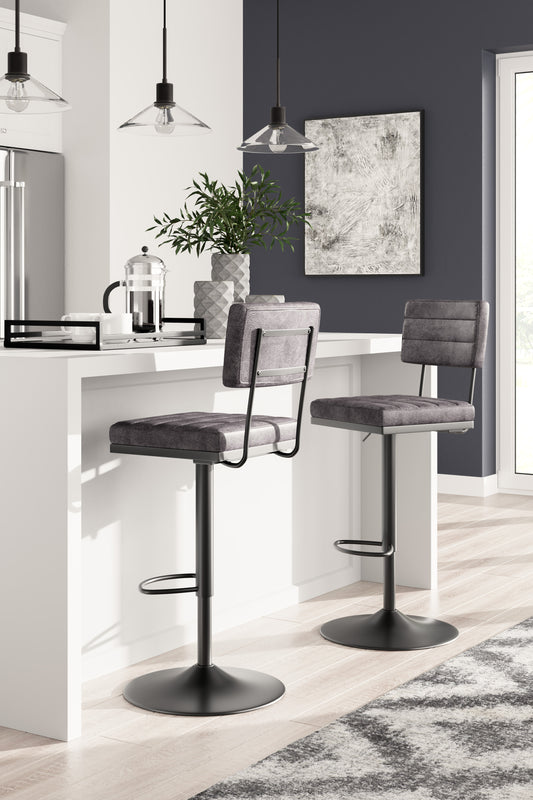 Ashley Strumford Tall Swivel Barstools (Set of 2) - alternate view